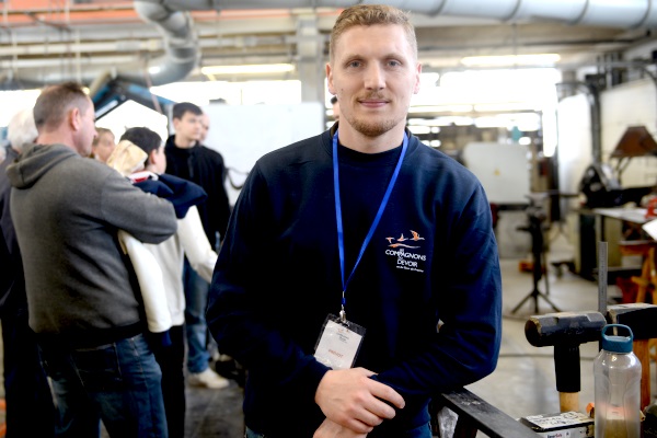 Florian Gardel, responsable de site Compagnon du Devoir