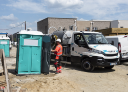 Quelle que soit la durée du chantier, les sanitaires sont obligatoires