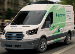 Fleet, la nouvelle flotte d'utilitaires électriques et biogaz pour la start-up Supervan